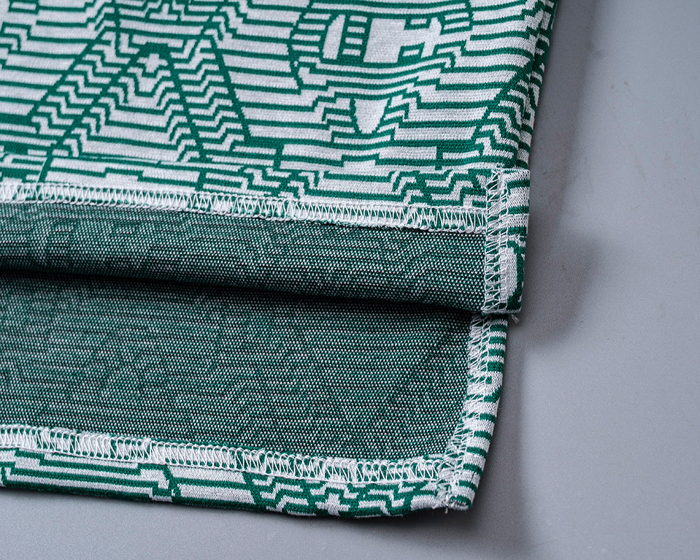Playera tipo Polo Casablanca Laurel Self-Tie Monogram