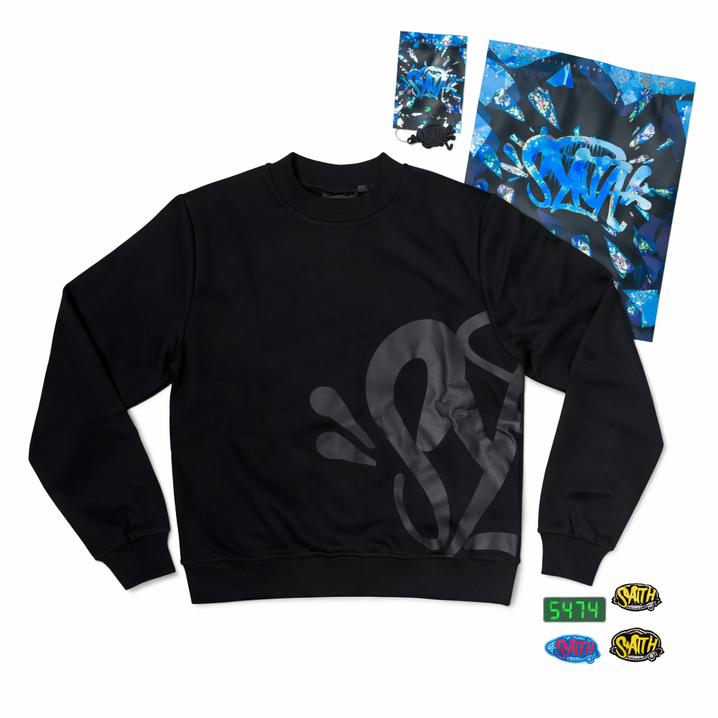 Syna Night Hoodie – Negro Classic