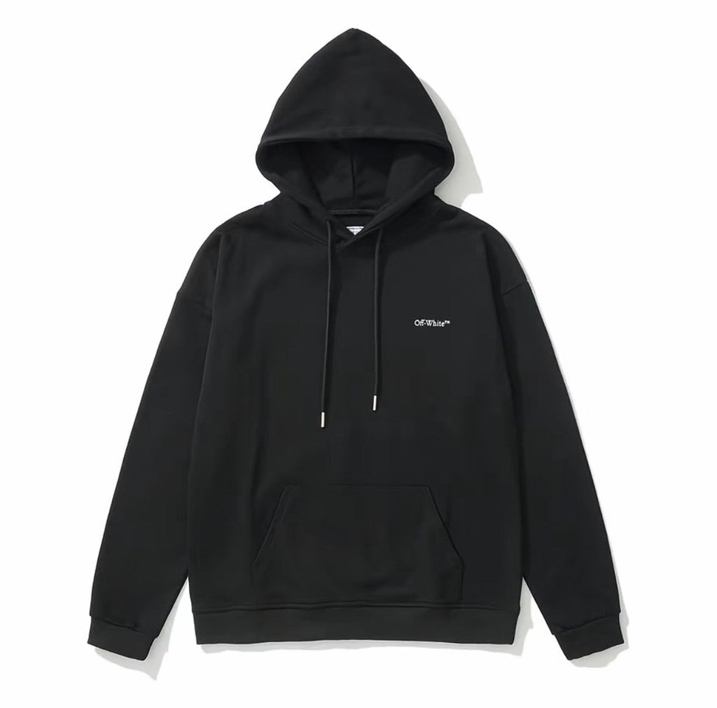 Off-White Minimal Street Hoodie – Luxury Vibes