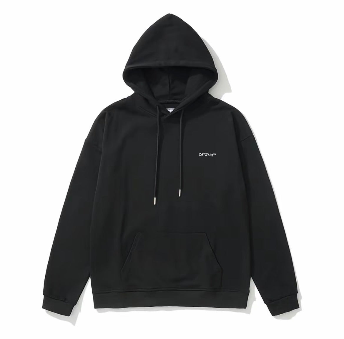 Off-White Minimal Street Hoodie – Luxury Vibes