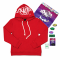 Syna Blood Hoodie – Rojo Intenso