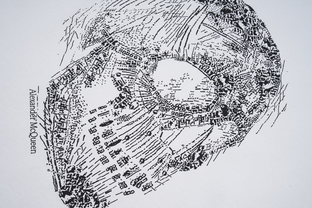 Playera Alexander Wang Sketch Skull