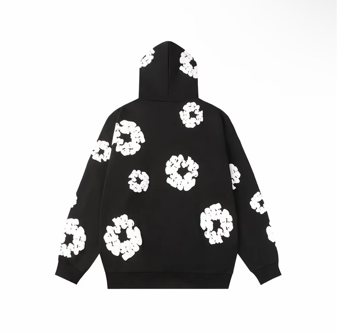 Denim Tears “The Cotton Wreath” Hoodie – Black