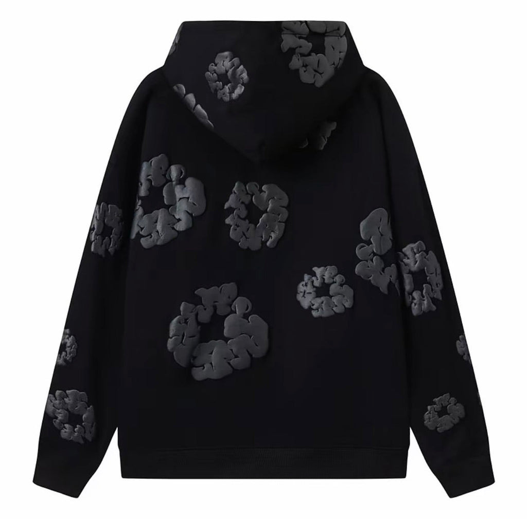 Denim Tears Midnight Wreath Hoodie – Black