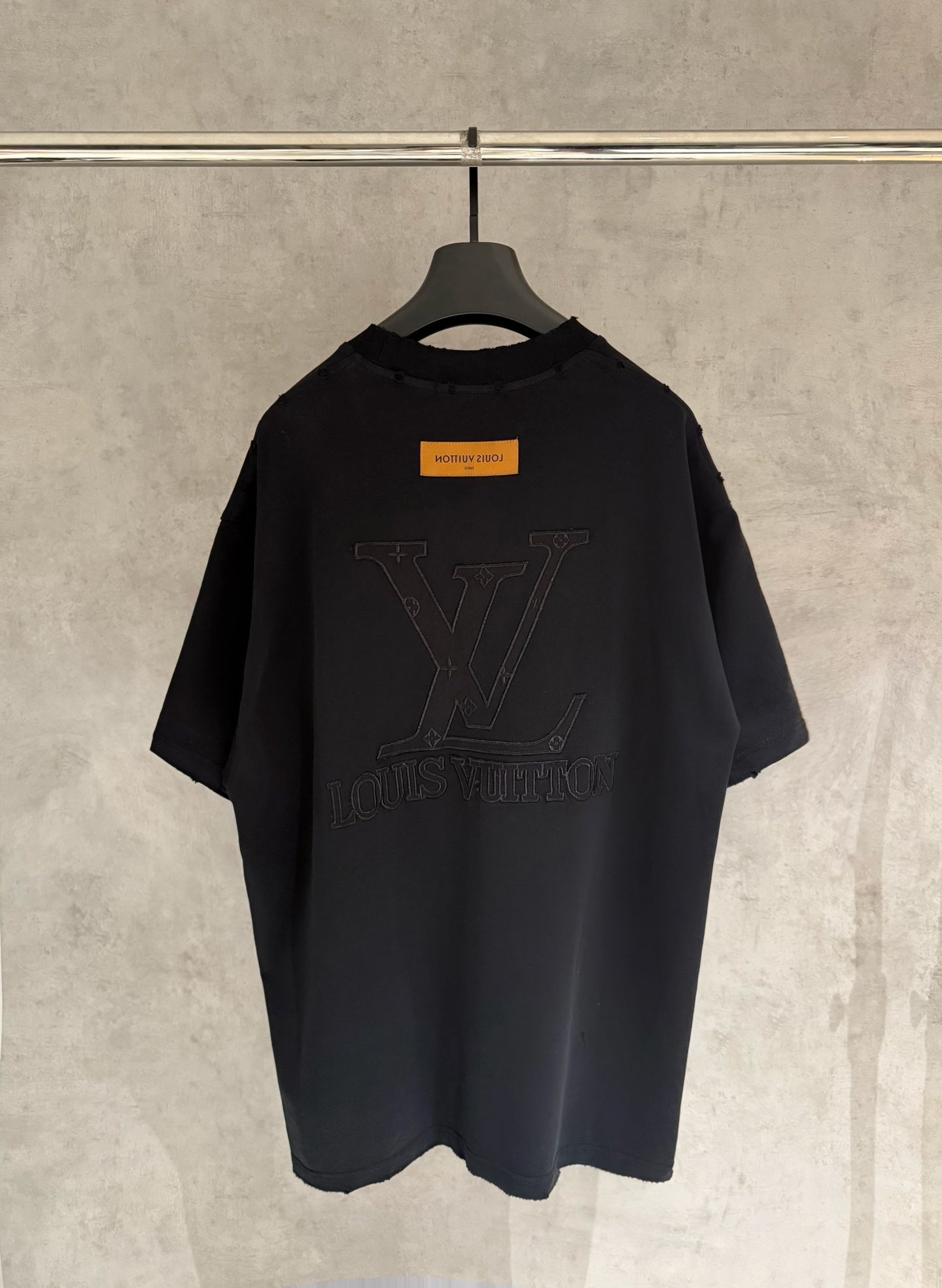 Playera Louis Vuitton Signature Negro
