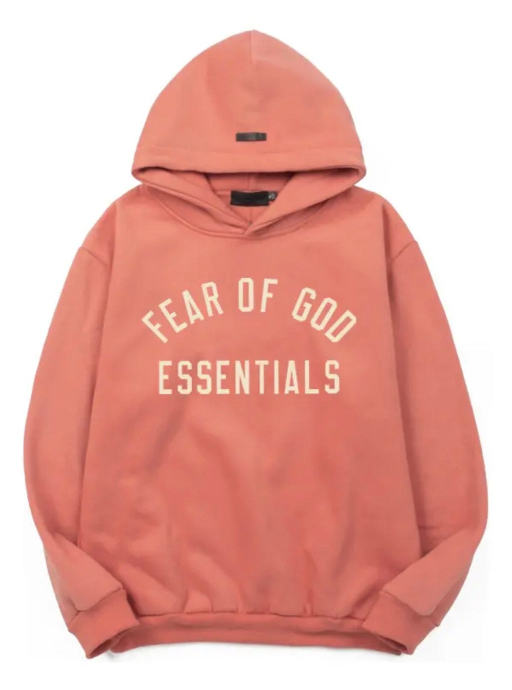 Essential Hoodie – Coral Edition
