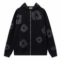 Denim Tears Midnight Wreath Hoodie – Black