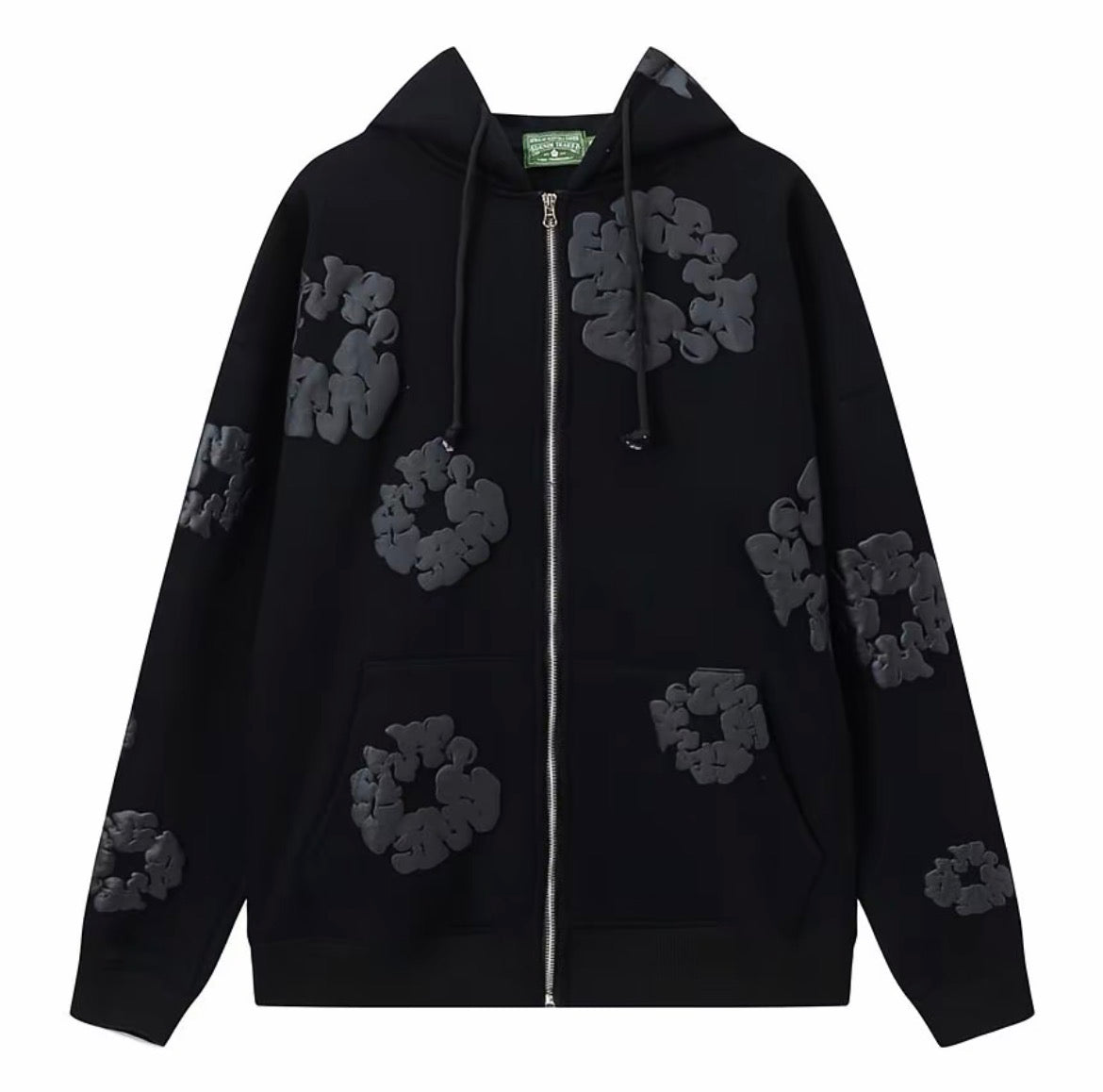 Denim Tears Midnight Wreath Hoodie – Black
