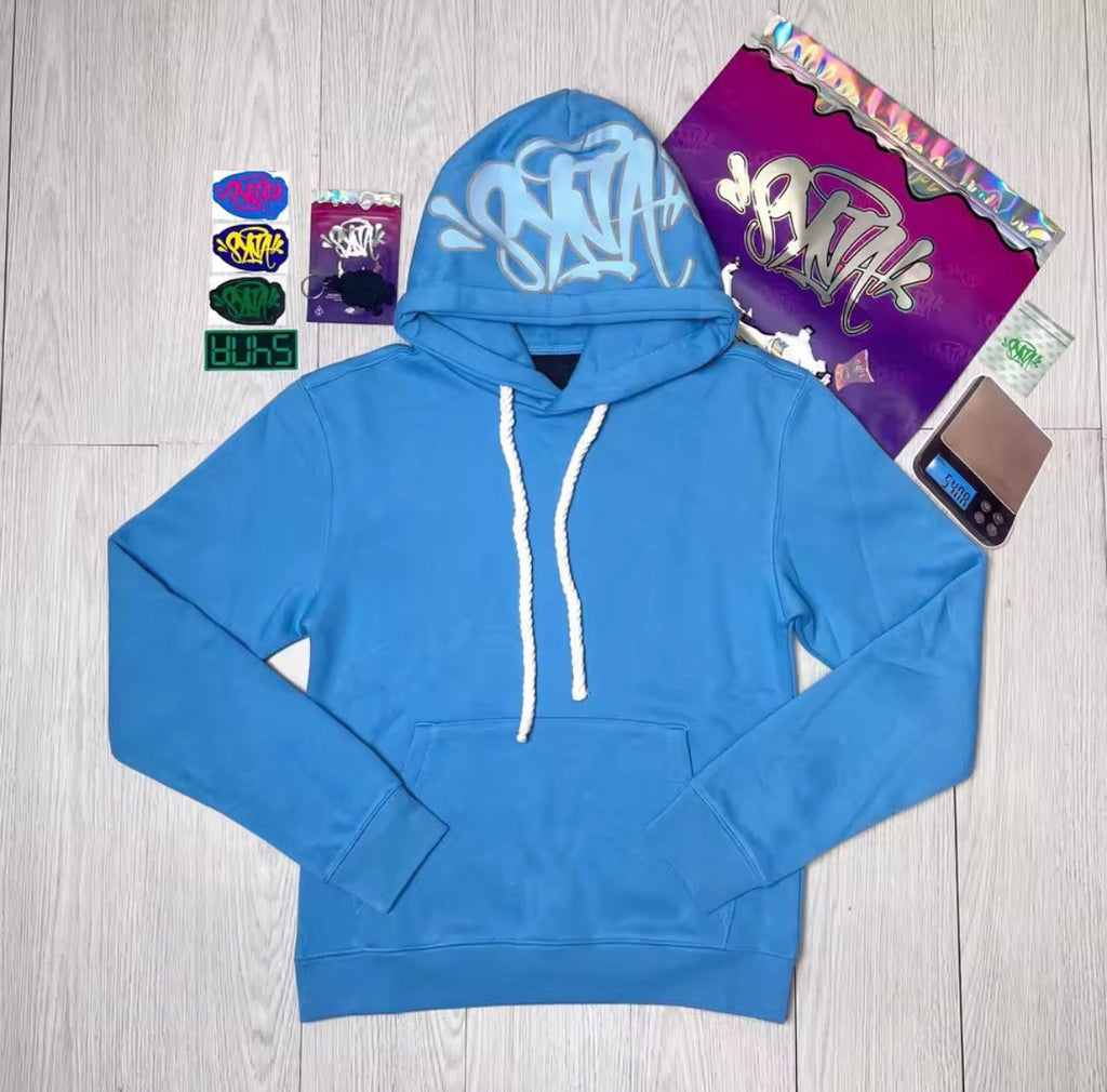 Syna Sky Hoodie – Azul Vibrante