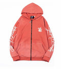 Hellstar Path to Paradise Zip Hoodie – Orange