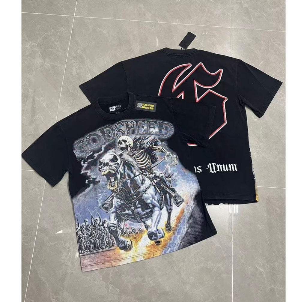 GodSpeed Le Dernier Graphic Tee – Black