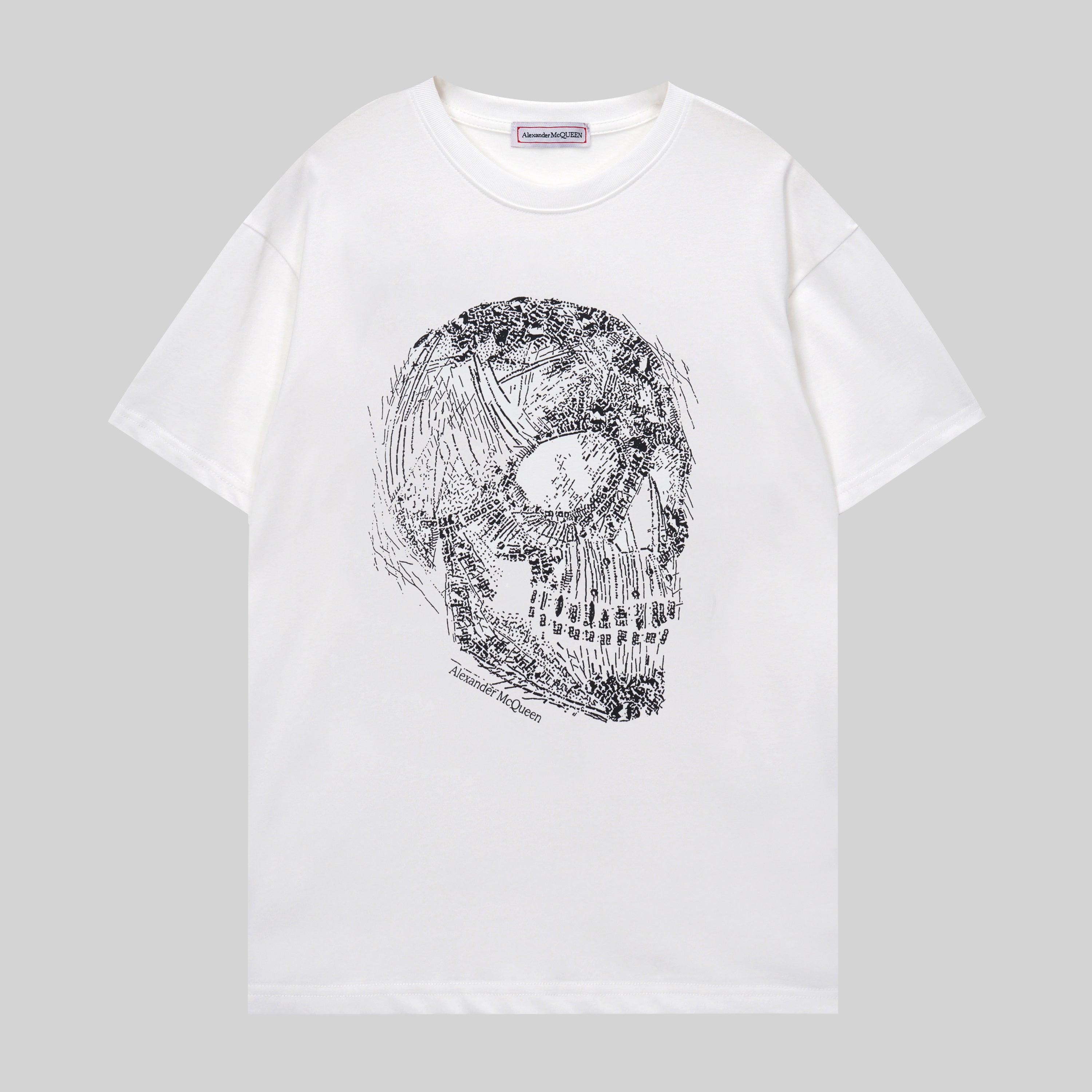 Playera Alexander Wang Sketch Skull