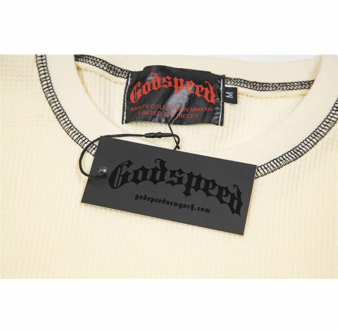 GodSpeed Core Logo Hoodie – Cream