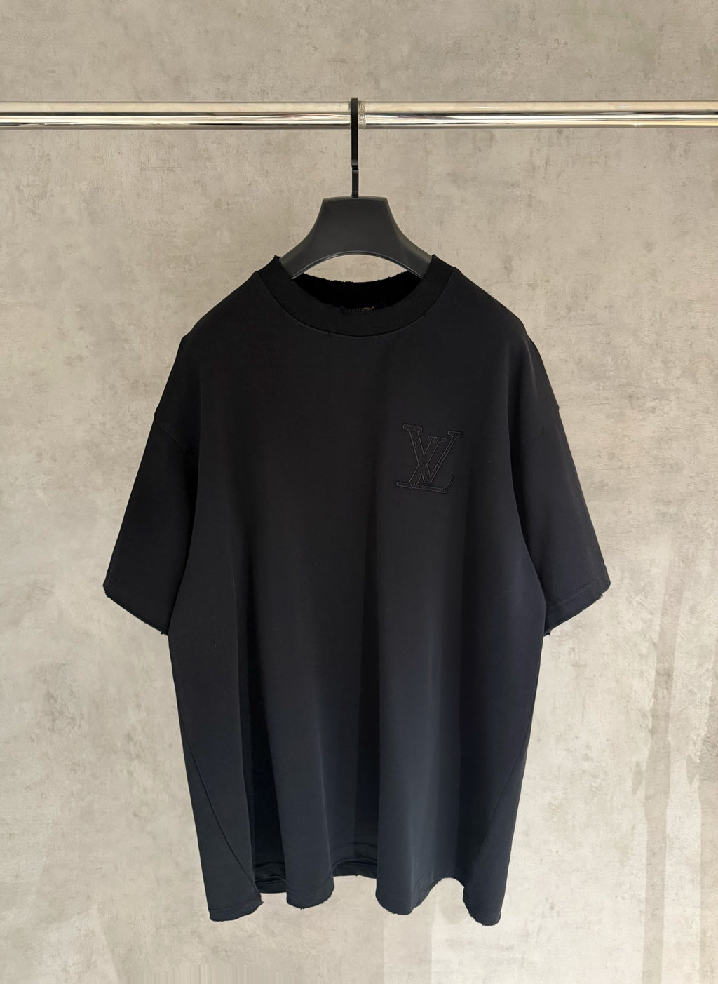 Playera Louis Vuitton Signature Negro