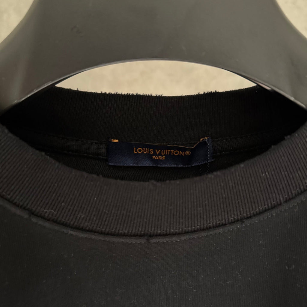 Playera Louis Vuitton LV Bones Negro