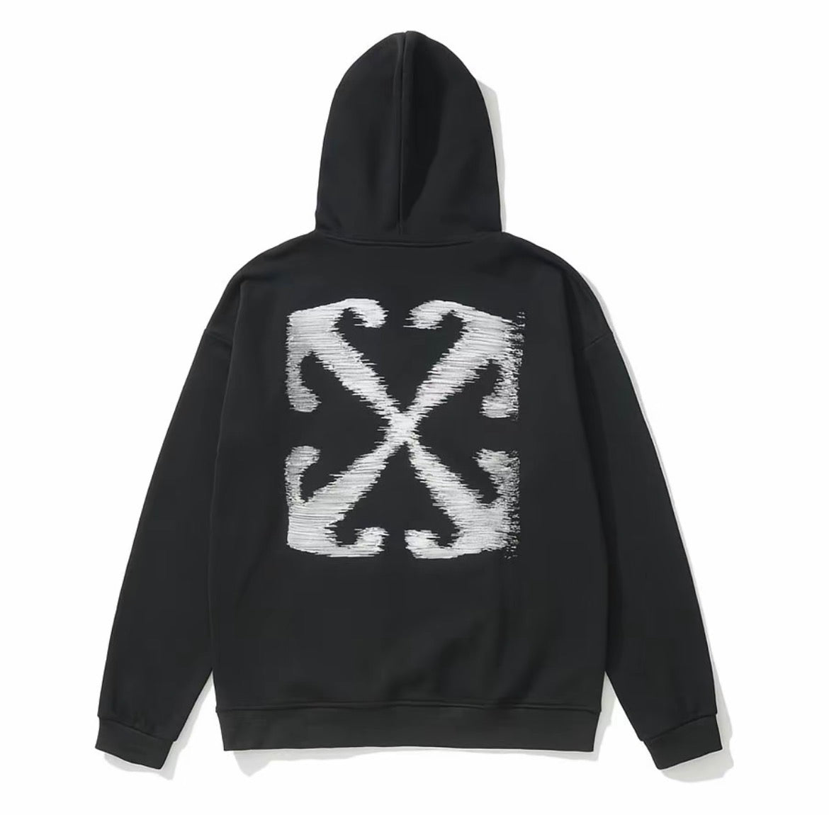 Off-White Minimal Street Hoodie – Luxury Vibes