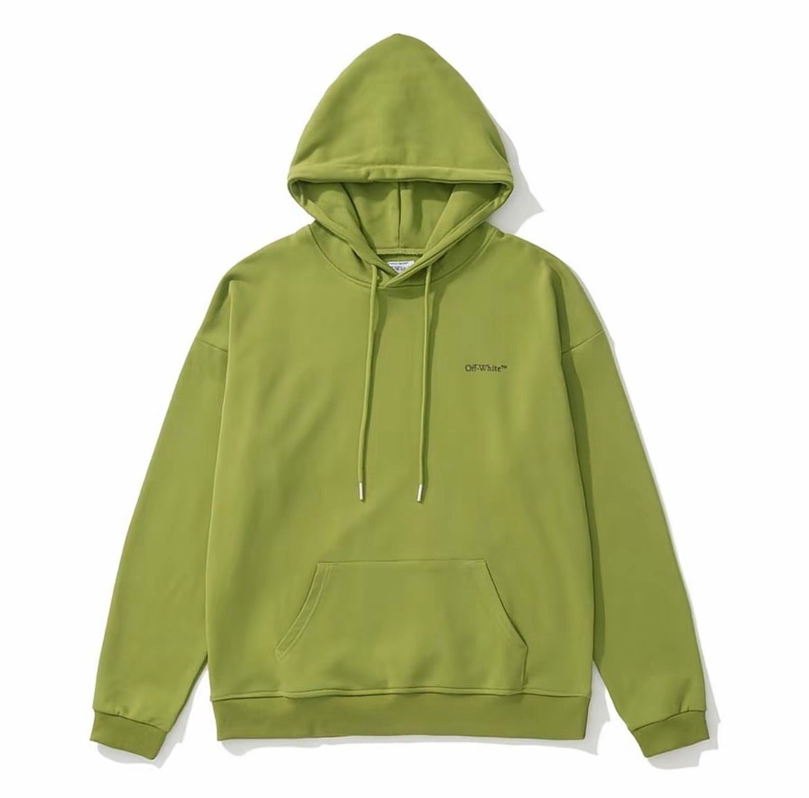 Off-White Minimal Street Hoodie – Luxury Vibes