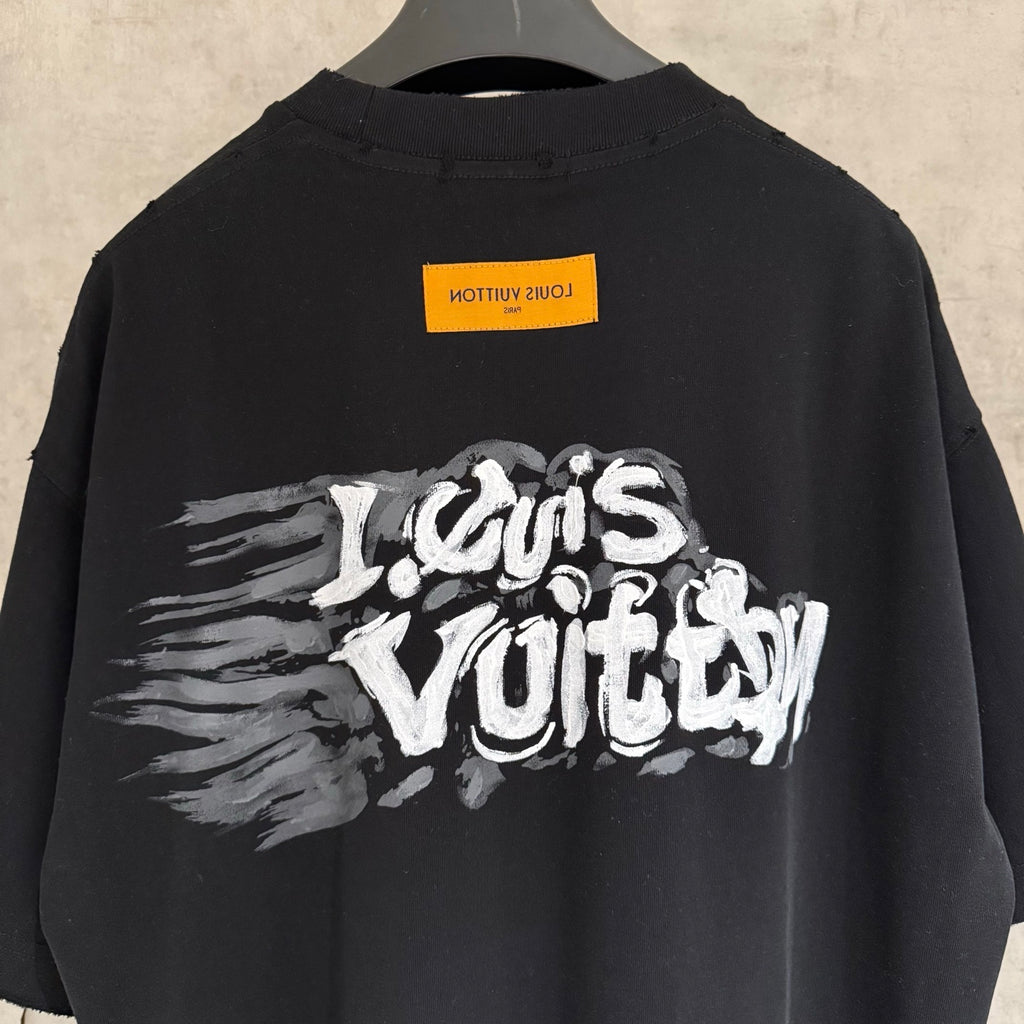 Playera Louis Vuitton LV Bones Negro