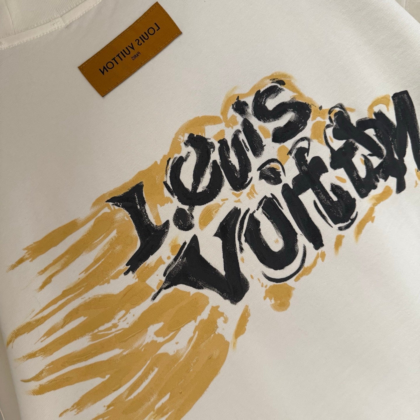 Playera Louis Vuitton LV Bones Blanca