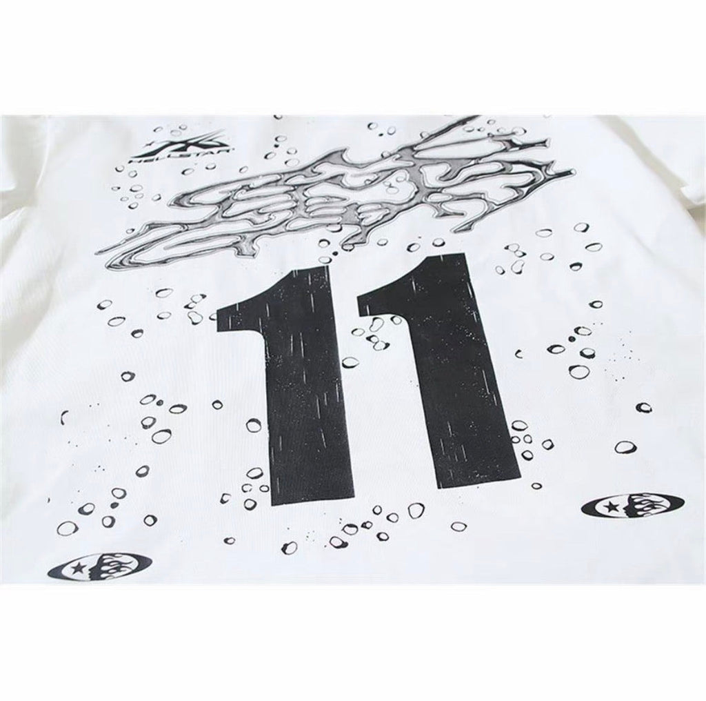 Hellstar No.11 Hoodie – White
