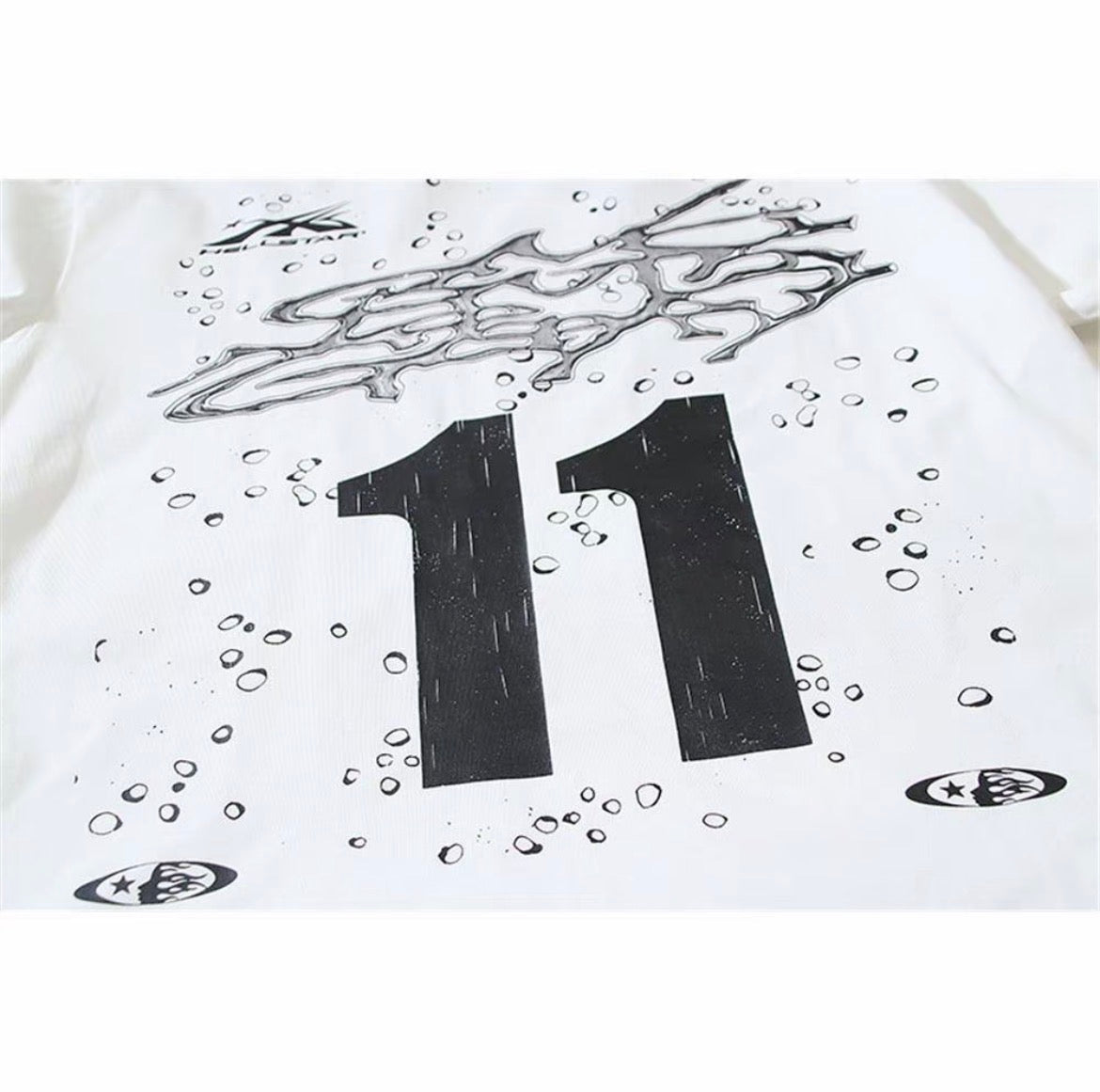 Hellstar No.11 Hoodie – White