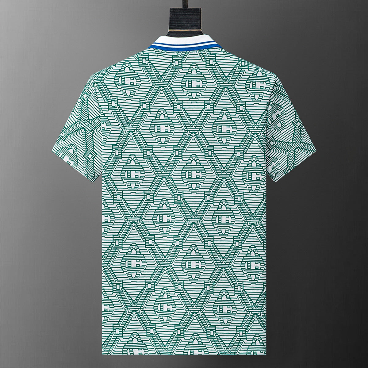 Playera tipo Polo Casablanca Laurel Self-Tie Monogram