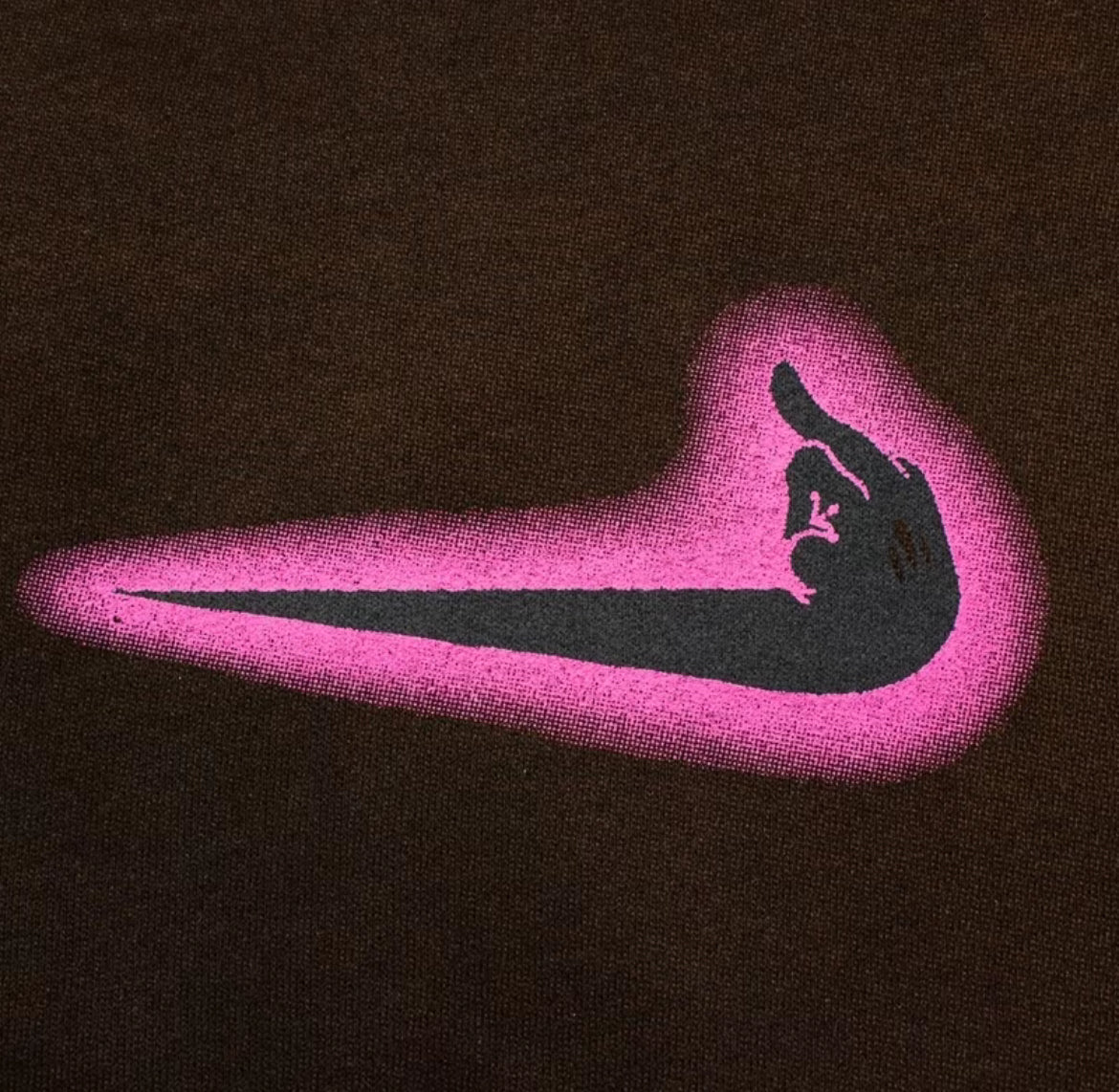 Cactus Jack Barça Logo Hoodie – Brown