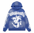 Hellstar Graffiti Hoodie – Blue