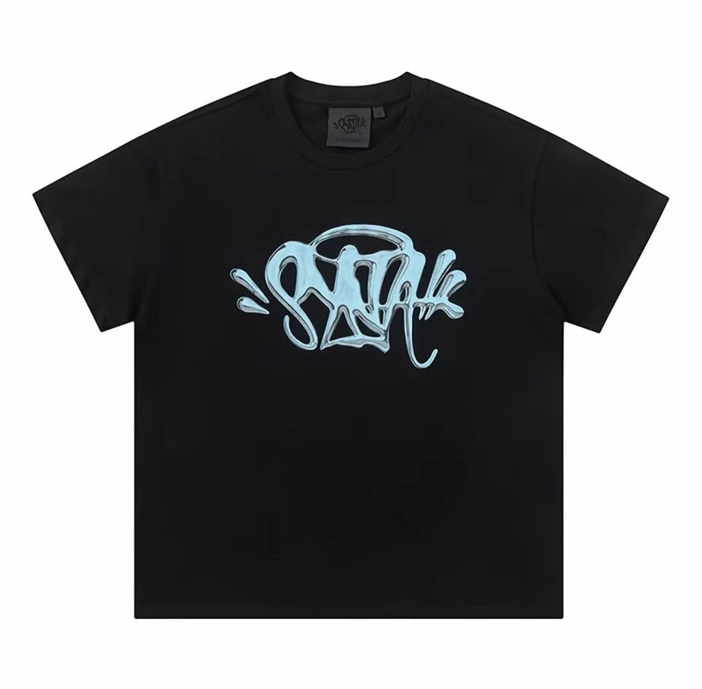 Syna Liquid Tag Tee – Ice Blue