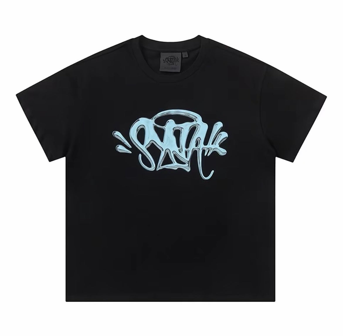 Syna Liquid Tag Tee – Ice Blue