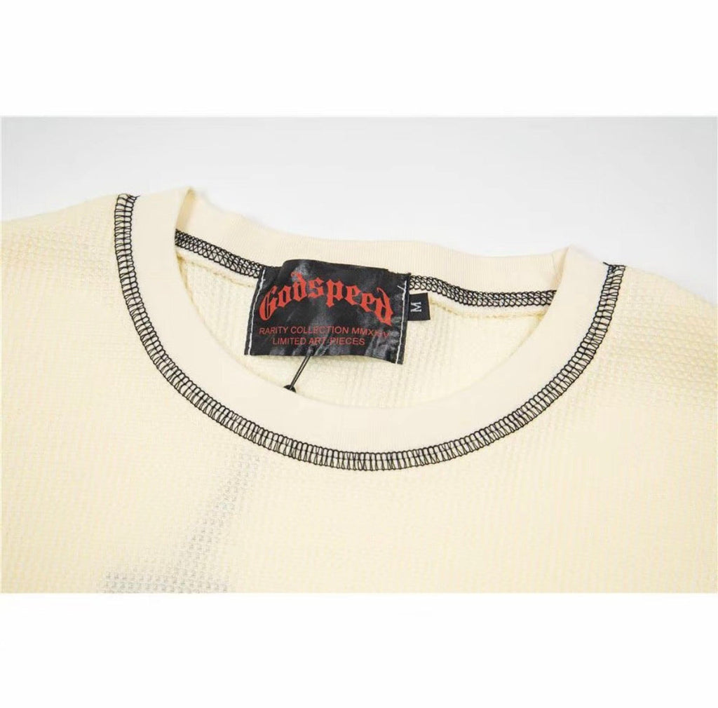 GodSpeed Core Logo Hoodie – Cream