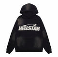 Hellstar “Stars” Graphic Hoodie – Black