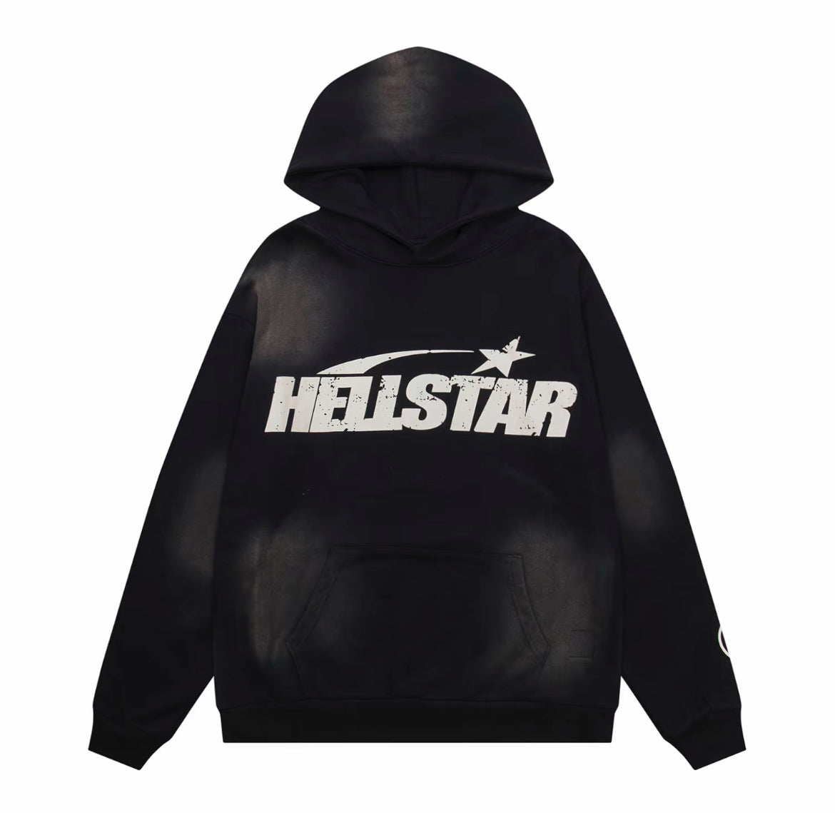 Hellstar “Stars” Graphic Hoodie – Black