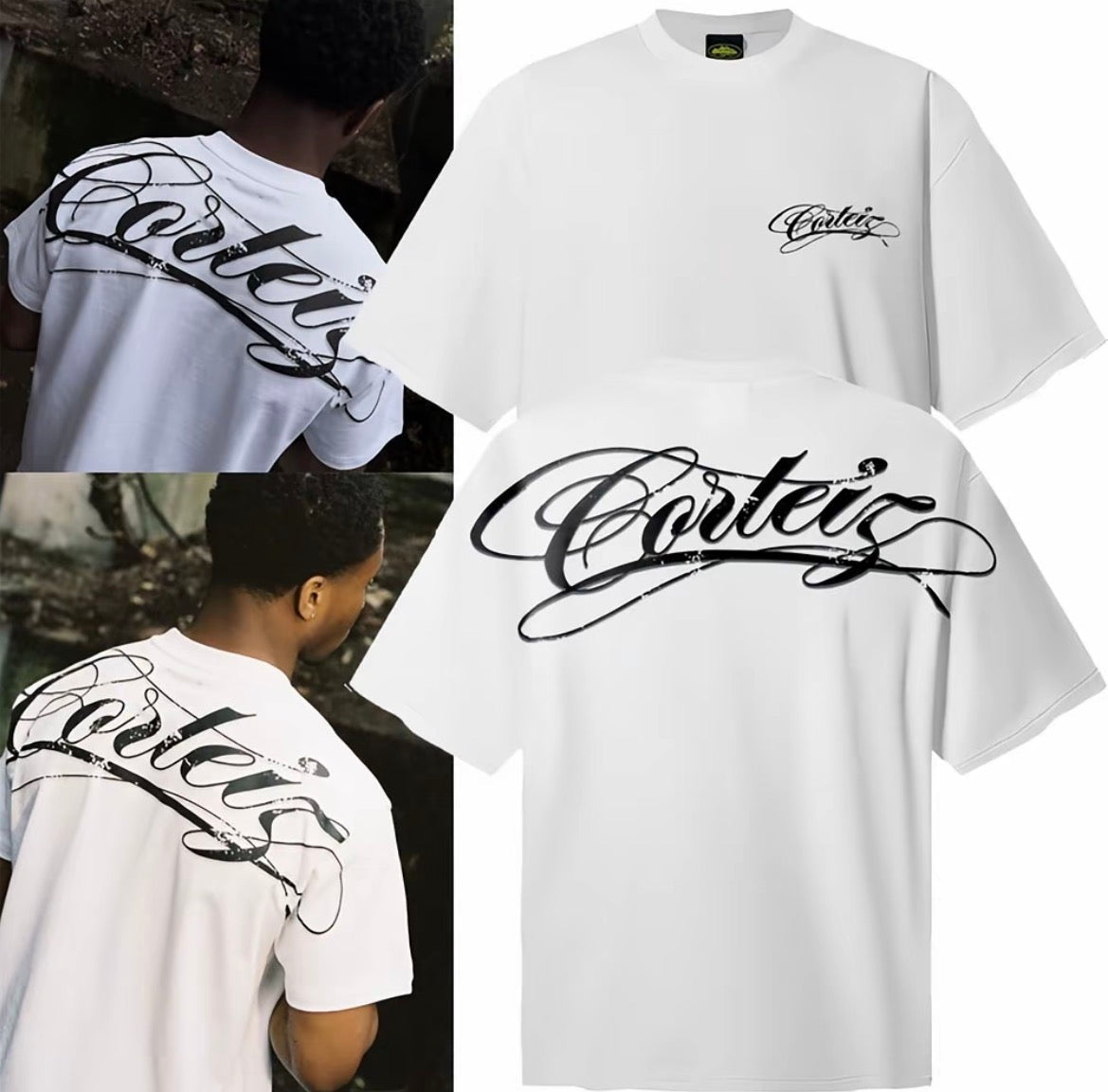 Camiseta Corteiz Write-Off Heavyweight Tee