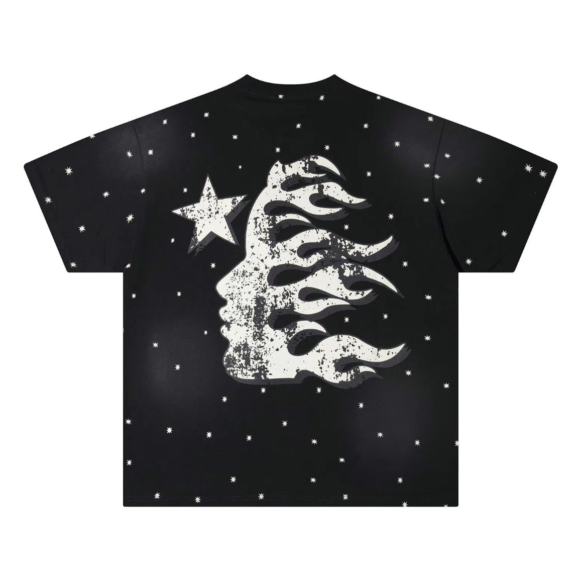 Hellstar “Star Sky” Graphic Tee – Black