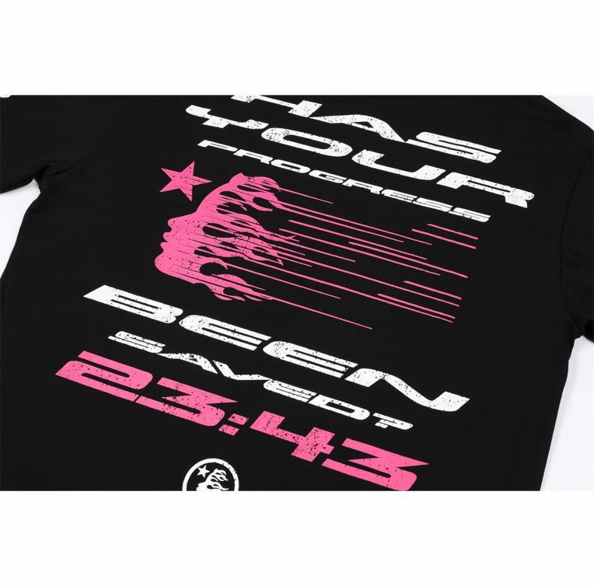 Hellstar “Has Your Progress” Graphic Tee – Black