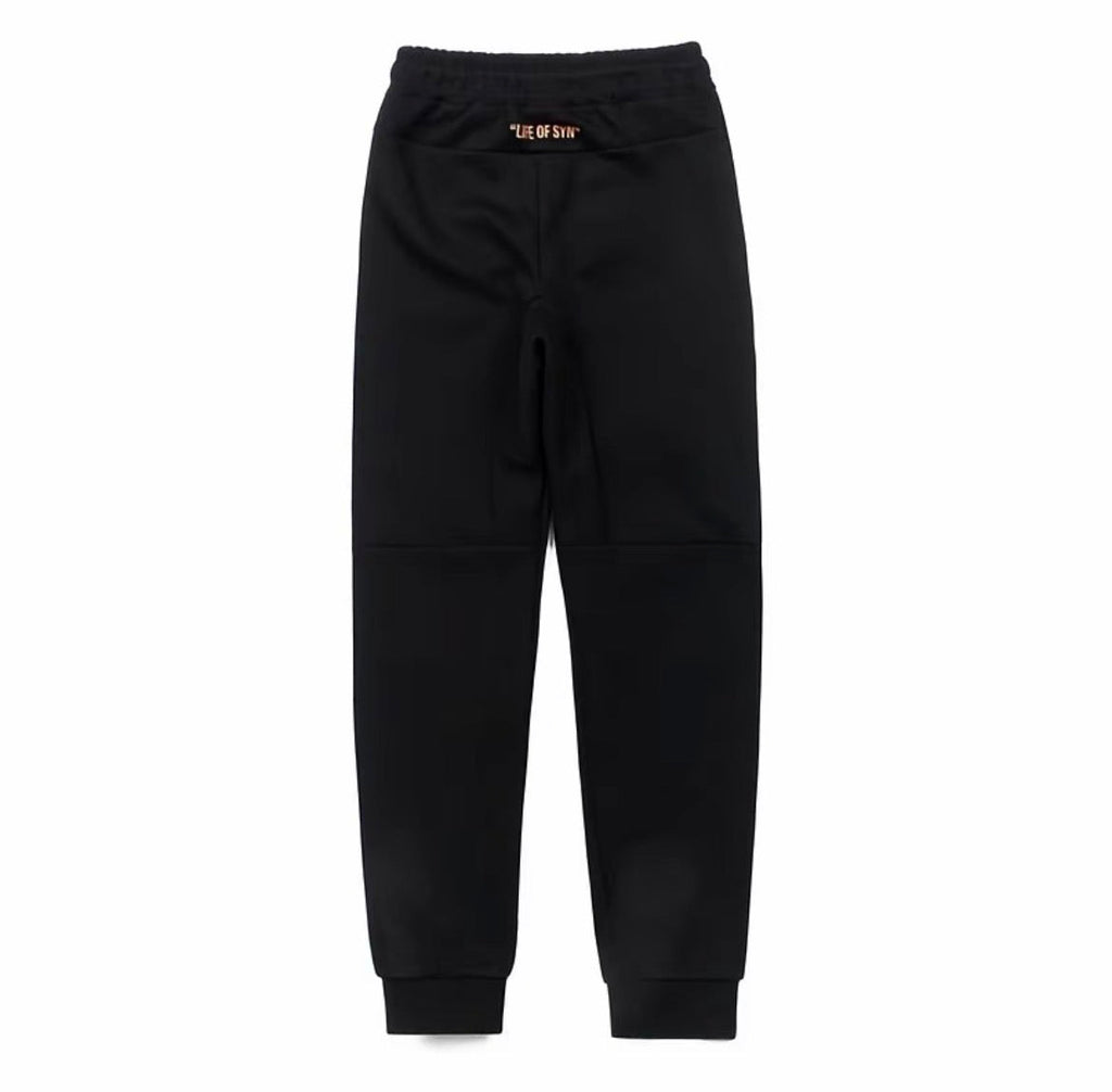Syna x Central Cee Zip Pants – Black