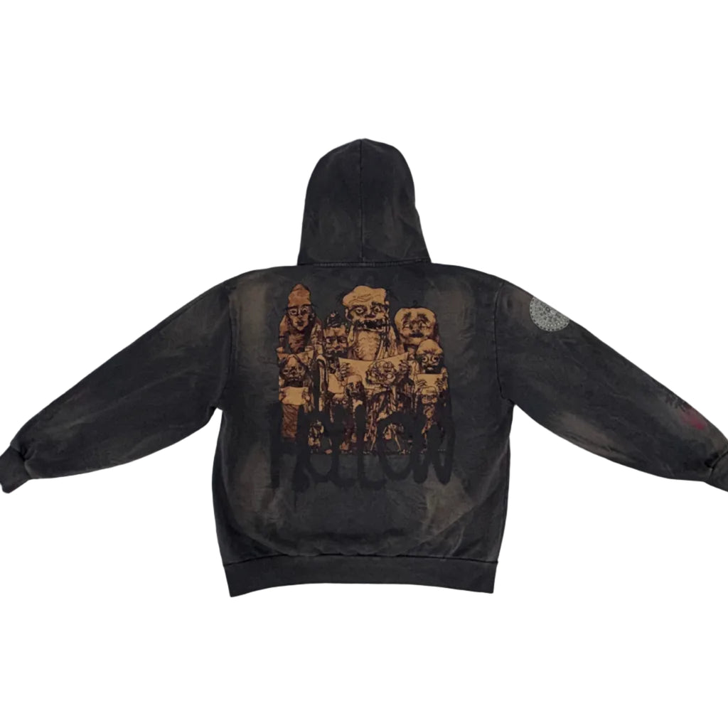 Sudadera con capucha Travis Scott Cactus Jack x Takashi Murakami Hollow