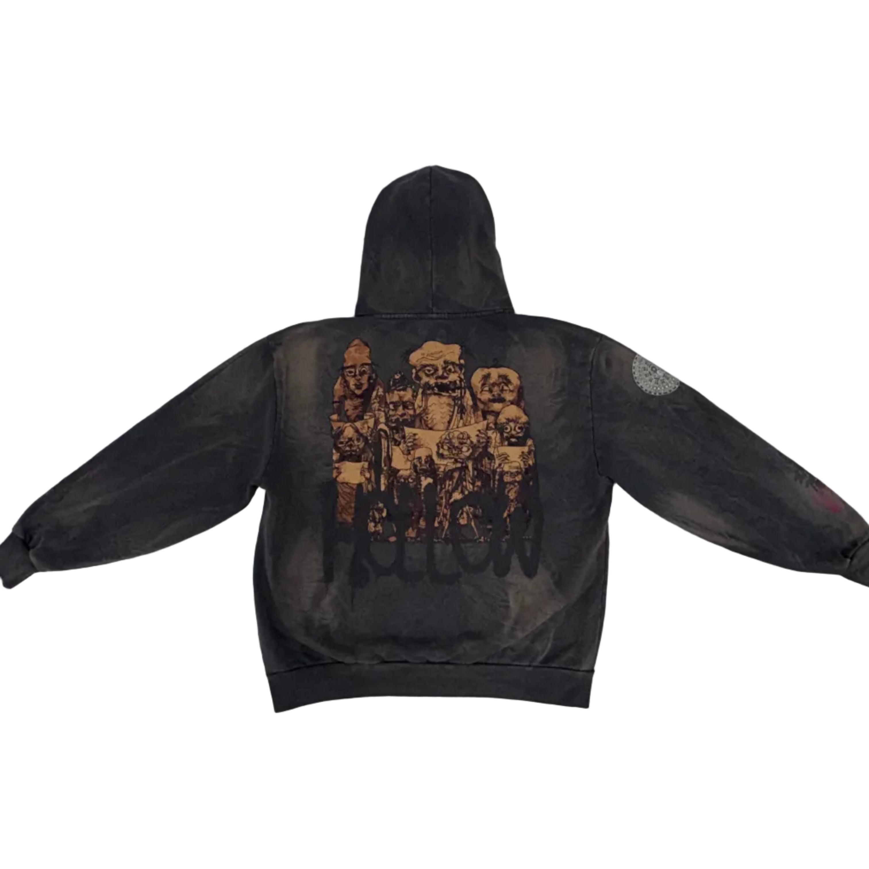 Sudadera con capucha Travis Scott Cactus Jack x Takashi Murakami Hollow