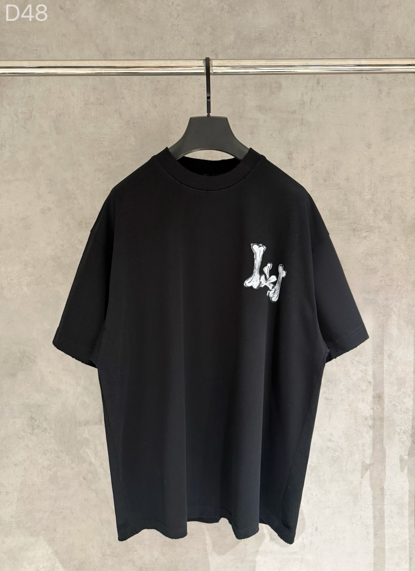 Playera Louis Vuitton LV Bones Negro