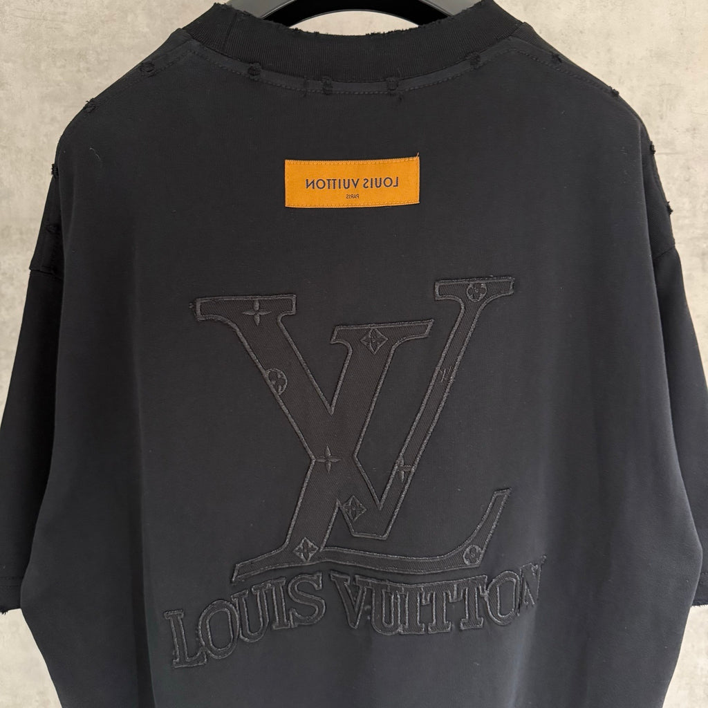 Playera Louis Vuitton Signature Negro