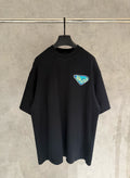 Playera Prada Triangle Patch